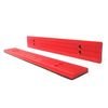 RED TOPPED FEED TABLE SLATS FOR WADKIN BURSGREEN PAR MKII FOUR SIDED PLANER