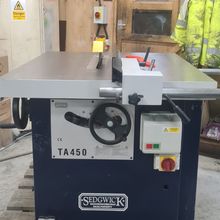 Used Sedgwick TA450 Table Saw Bench